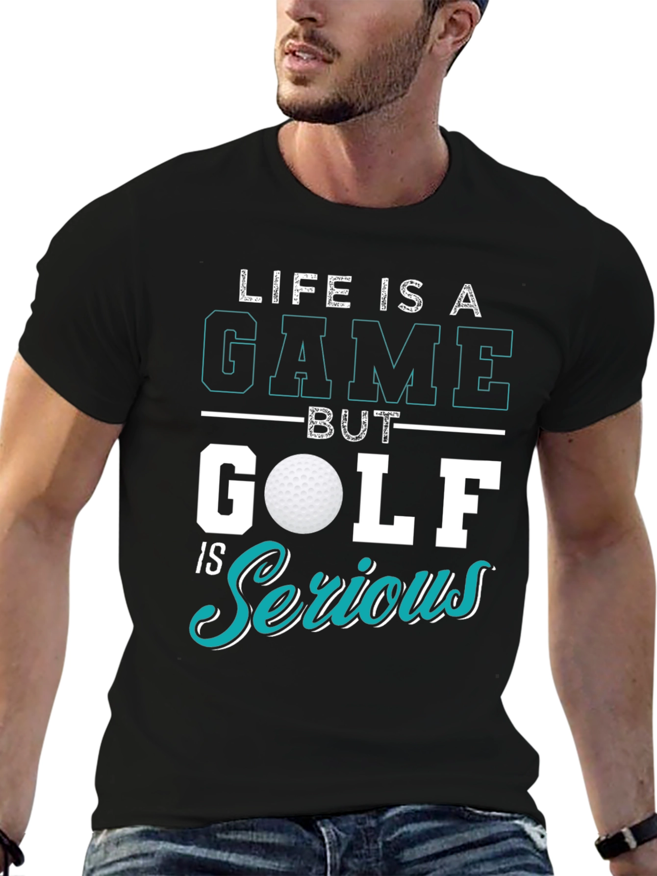 Life is a Game Golf T-Shirt