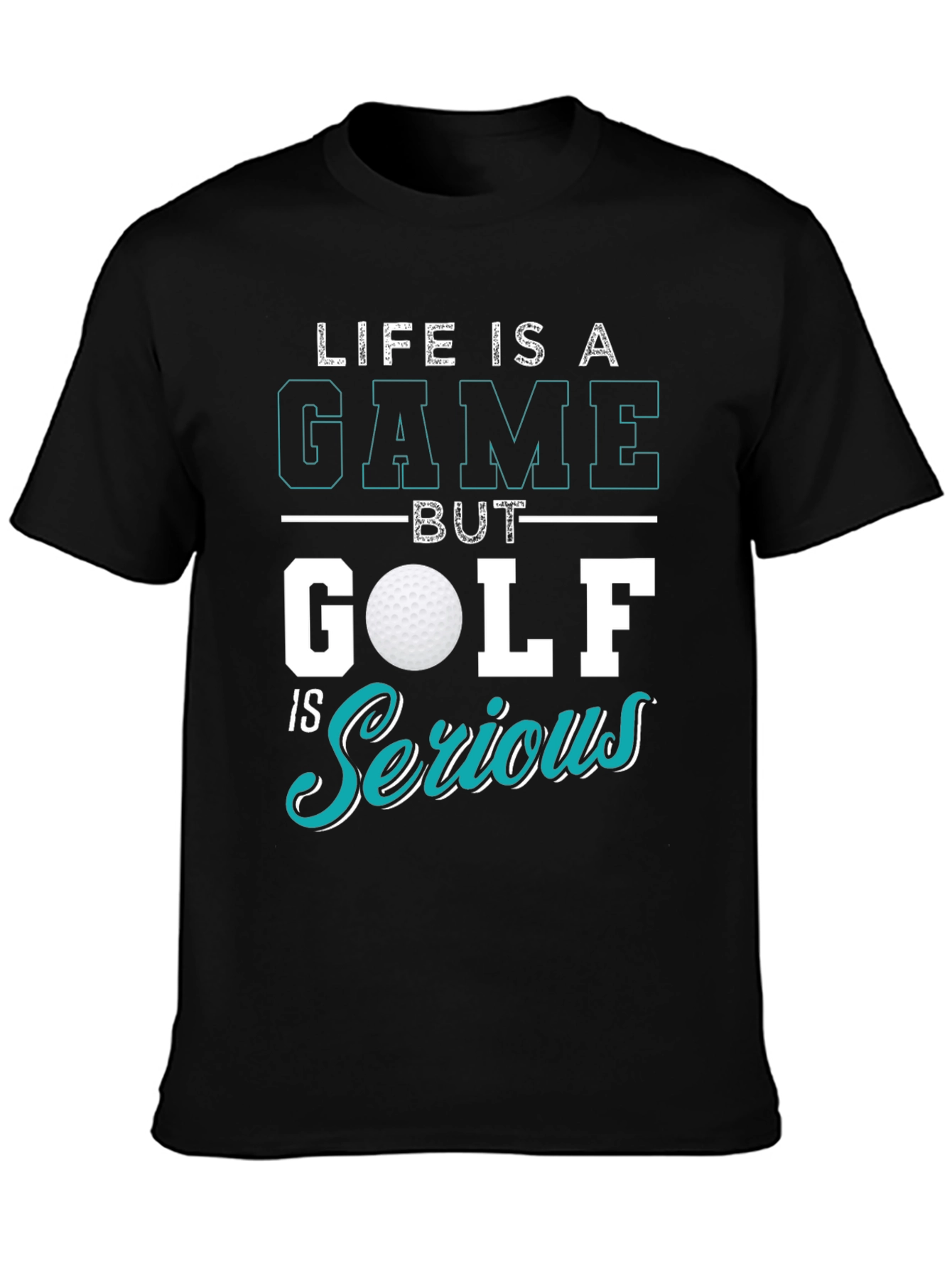 Life is a Game Golf T-Shirt