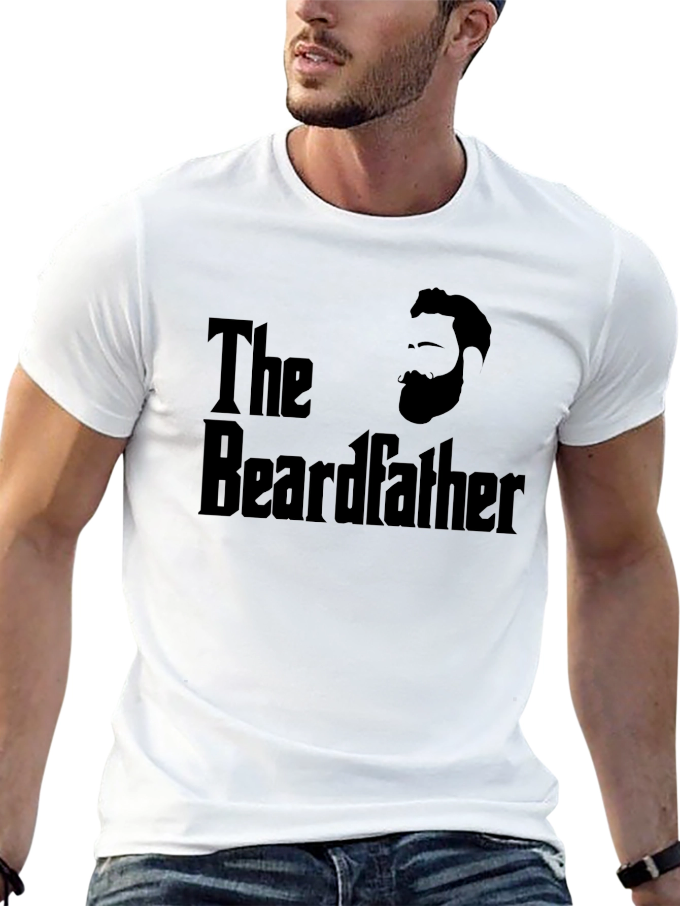 The Beardfather T-Shirt - Funny Bearded Dad Tee