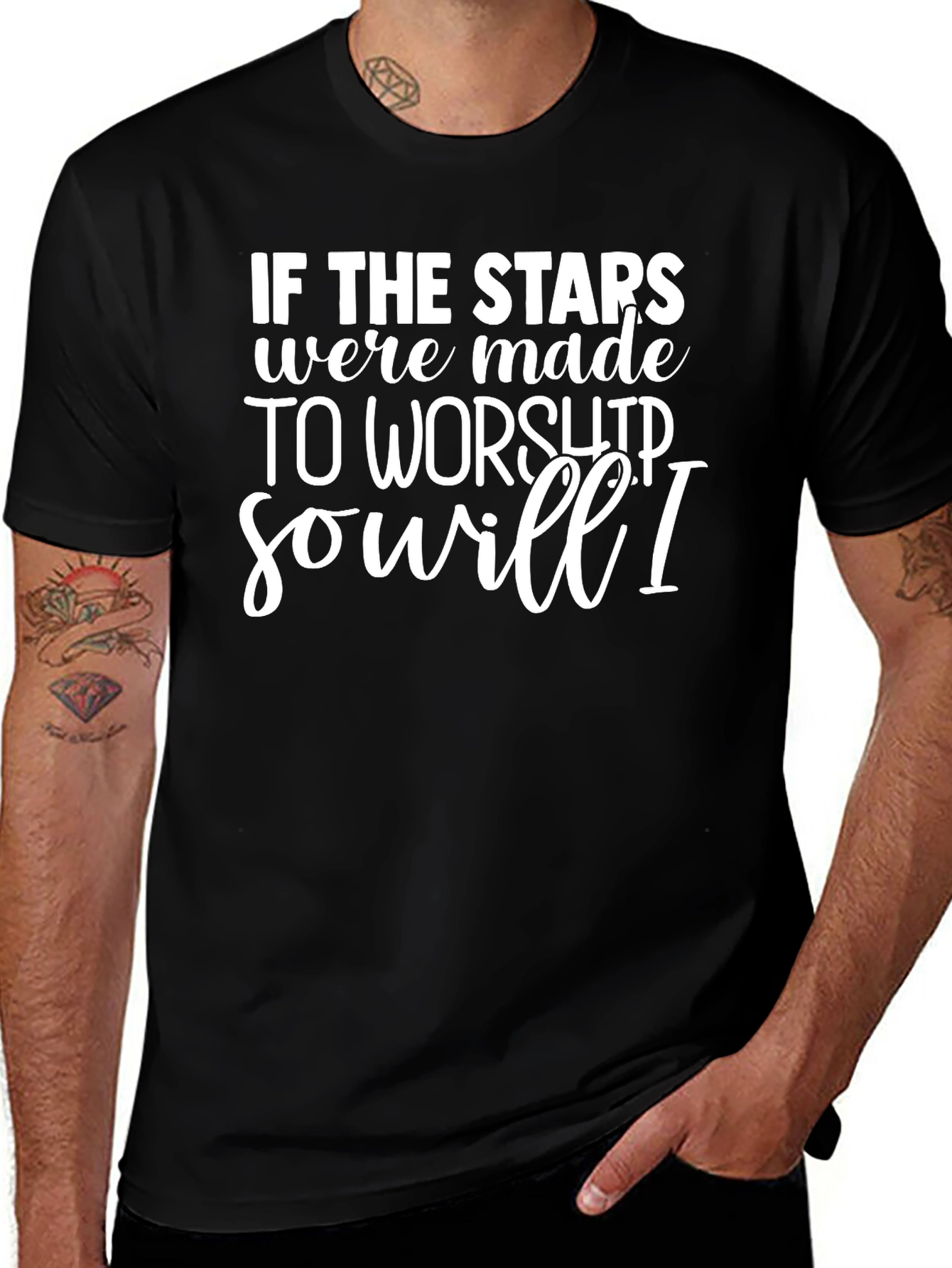 Worship Stars Graphic Tee