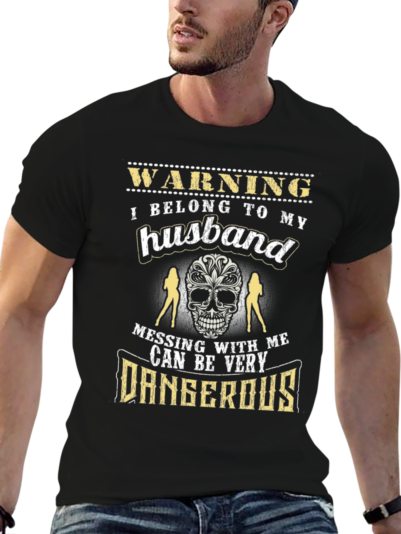 Warning: I Belong to My Husband T-Shirt