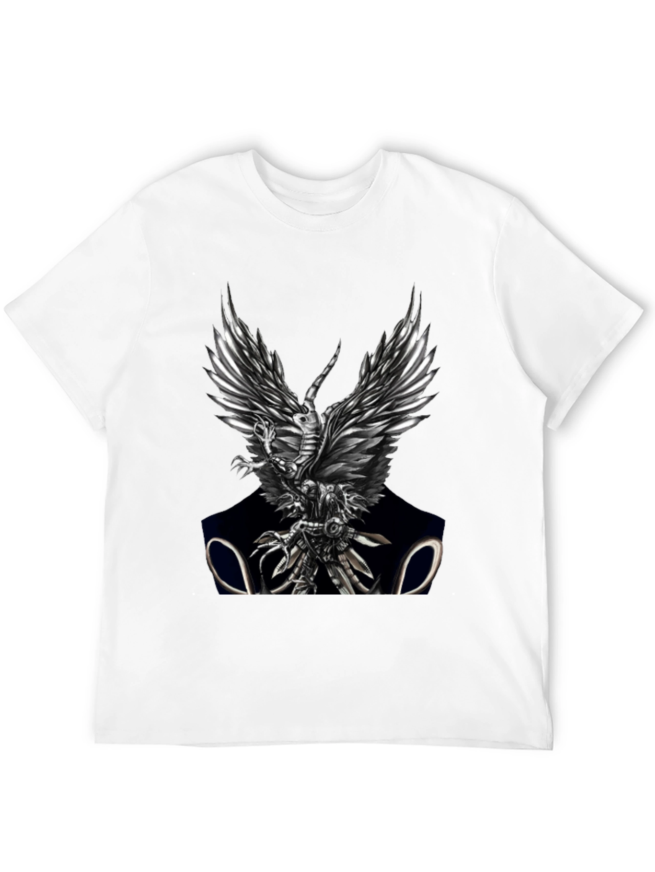 Eagle Warrior Graphic Print T-Shirt