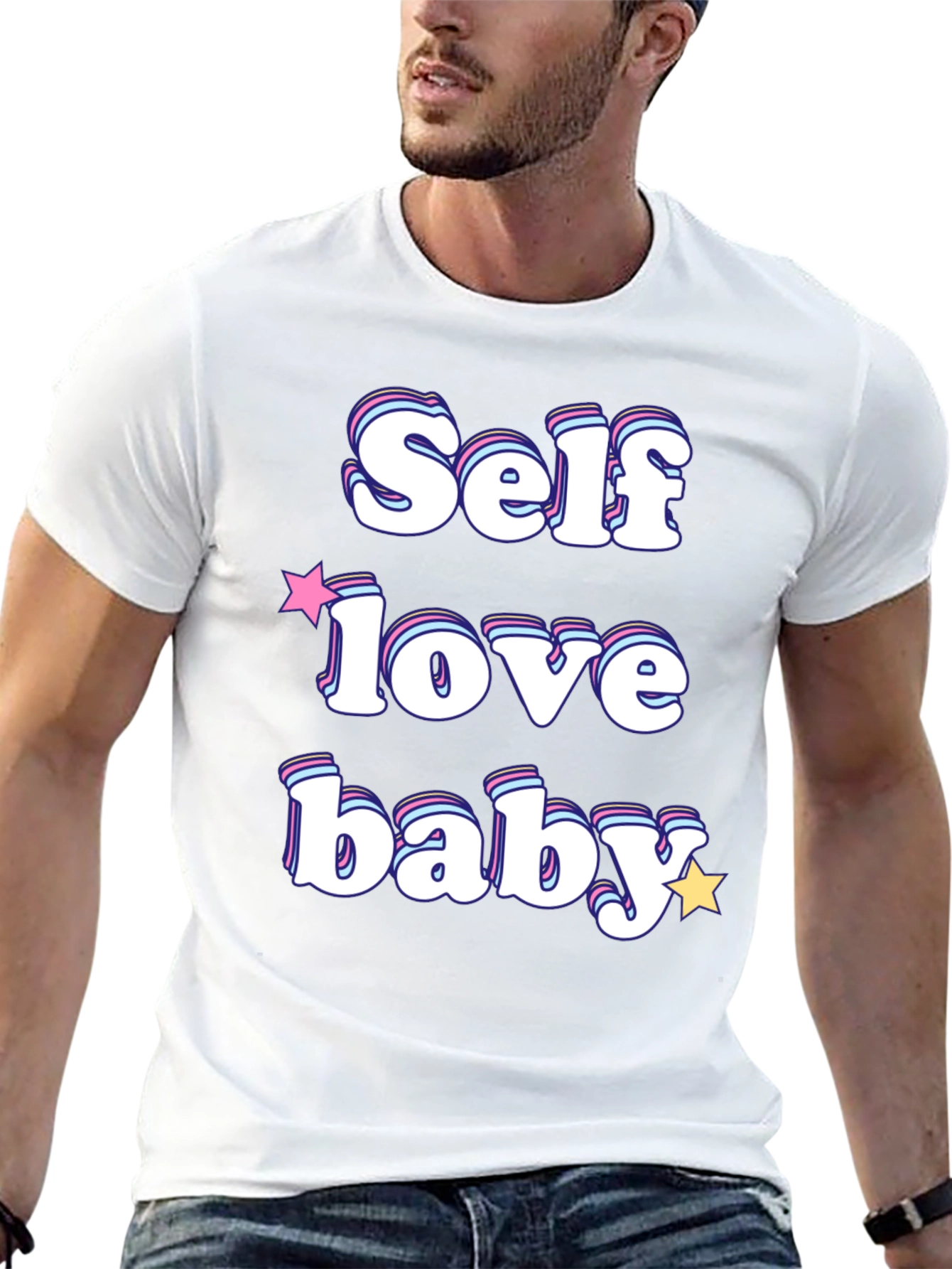 Self Love Baby T-Shirt - Retro Graphic Tee
