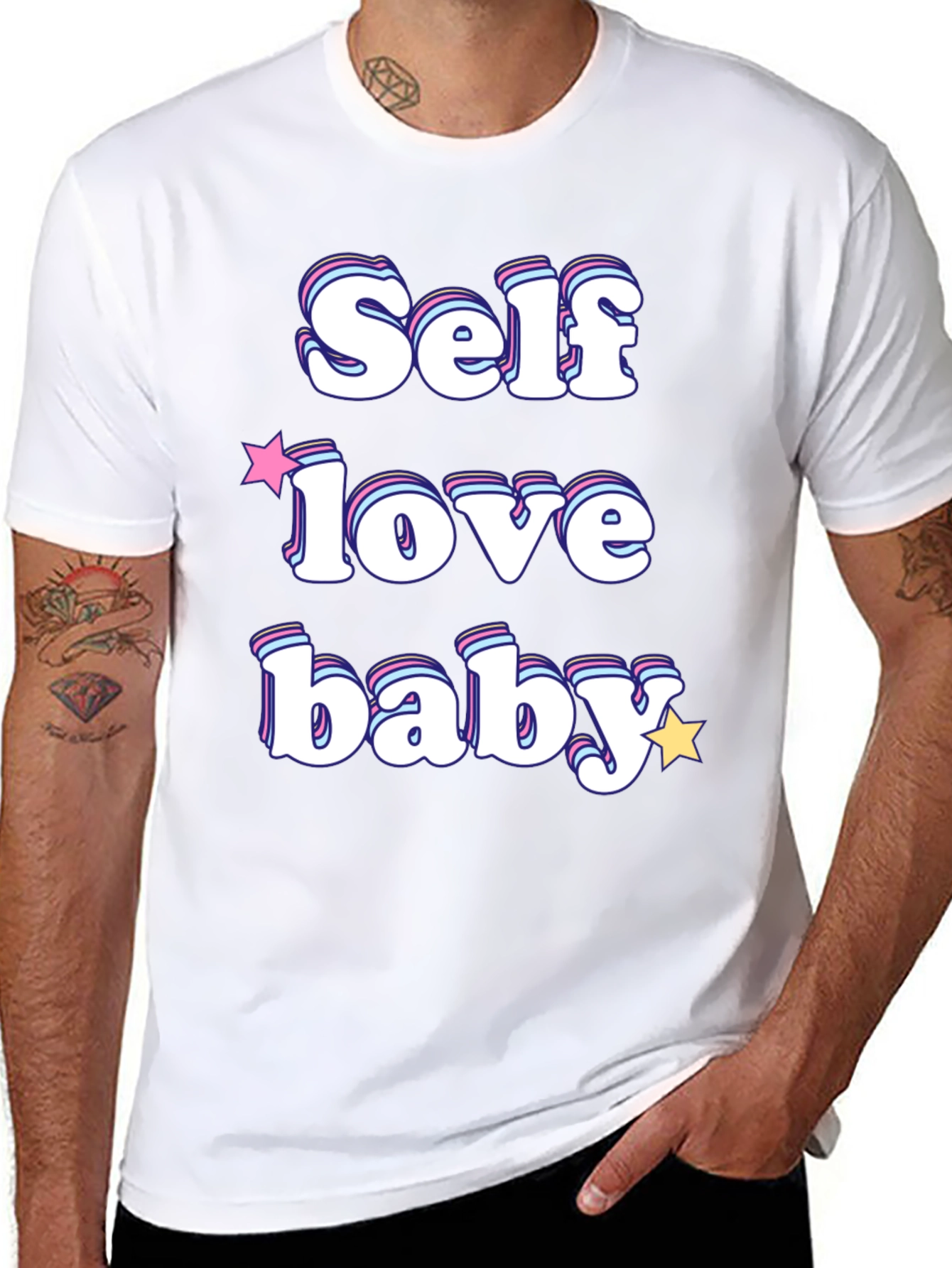 Self Love Baby T-Shirt - Retro Graphic Tee