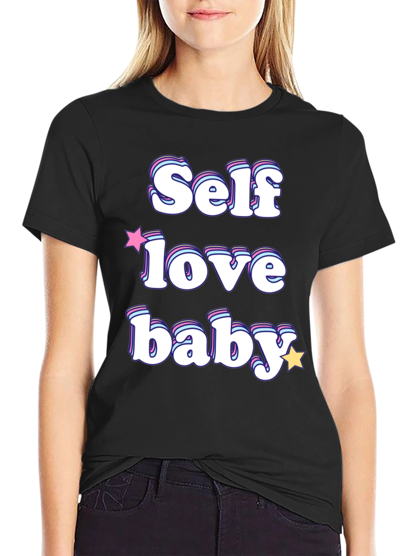 Self Love Baby T-Shirt - Retro Graphic Tee