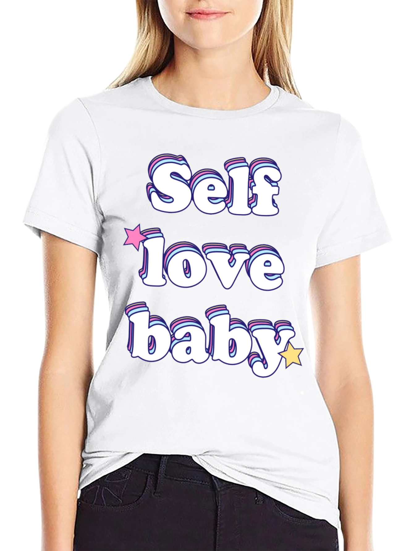 Self Love Baby T-Shirt - Retro Graphic Tee