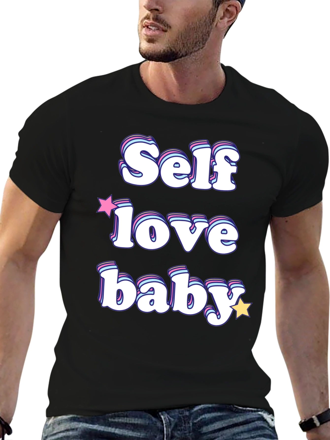 Self Love Baby T-Shirt - Retro Graphic Tee