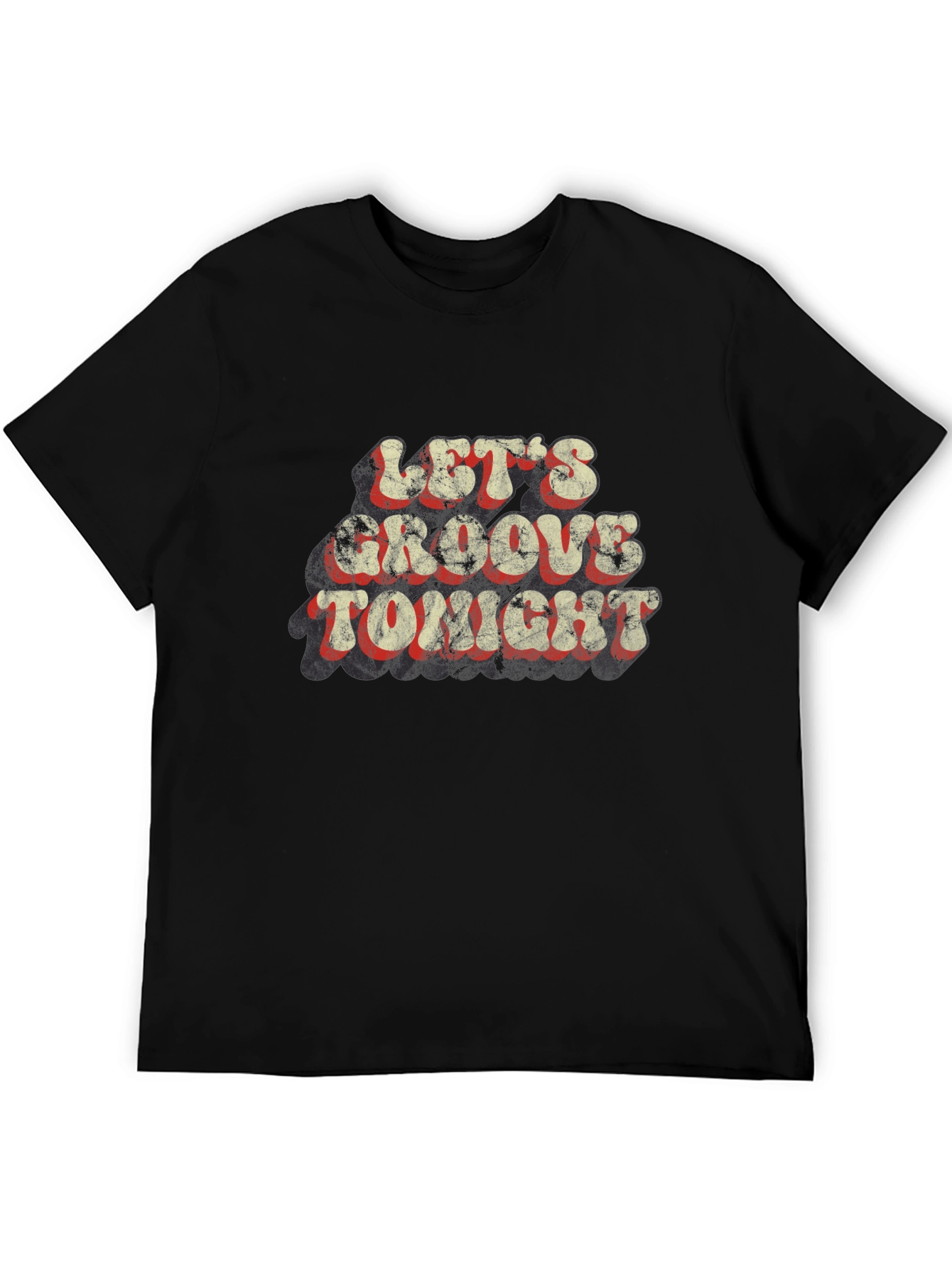 Retro Lets Groove Tonight Graphic Tee
