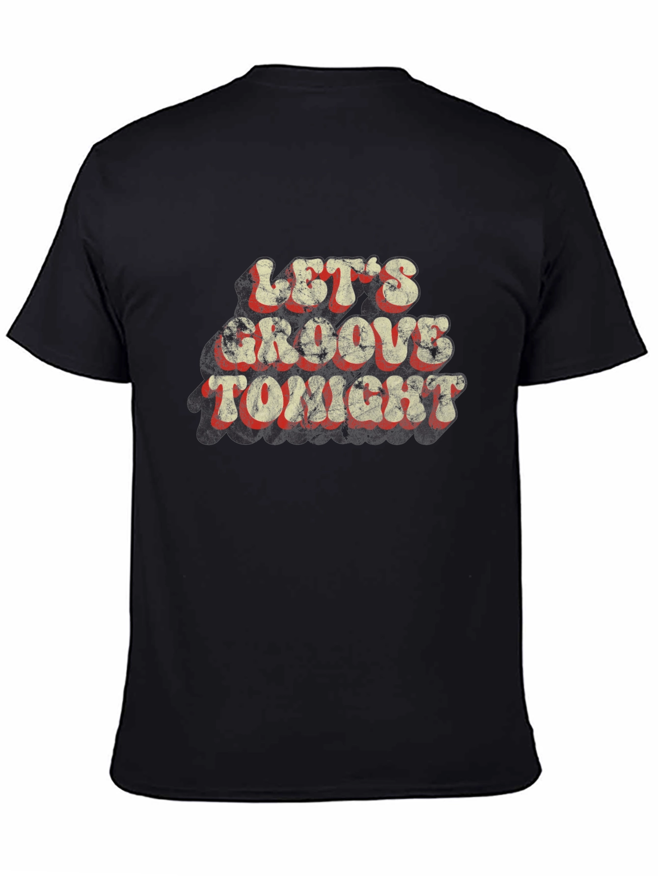 Retro Lets Groove Tonight Graphic Tee