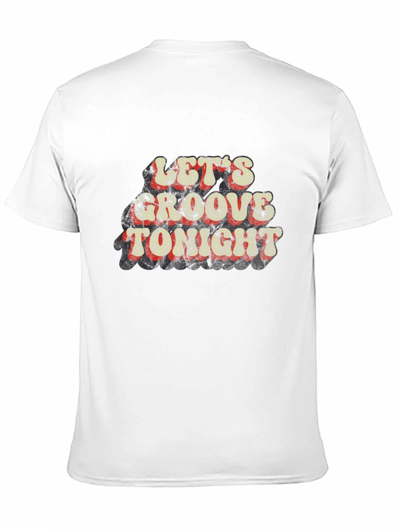 Retro Lets Groove Tonight Graphic Tee