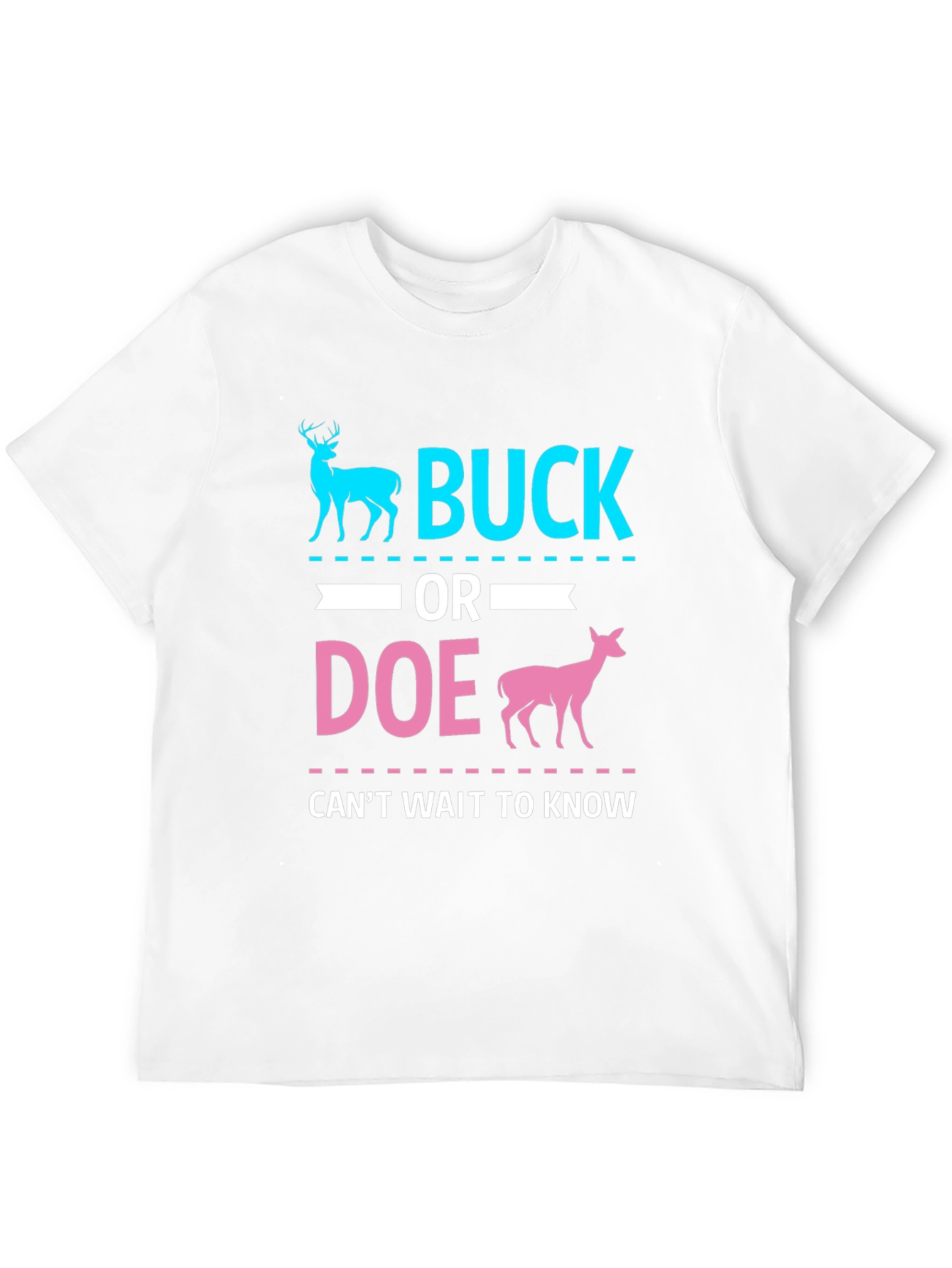 Buck or Doe Gender Reveal T-Shirt