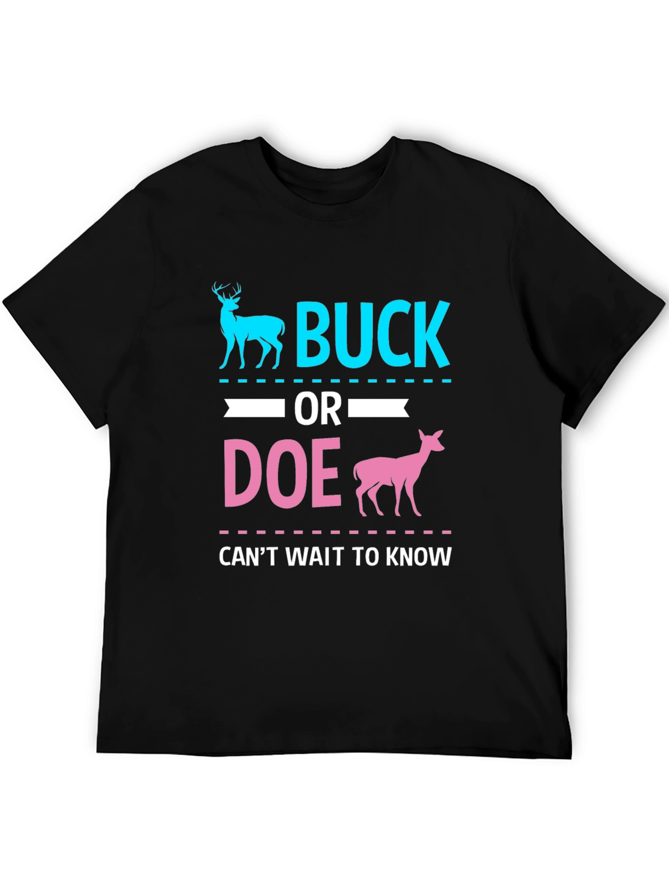 Buck or Doe Gender Reveal T-Shirt