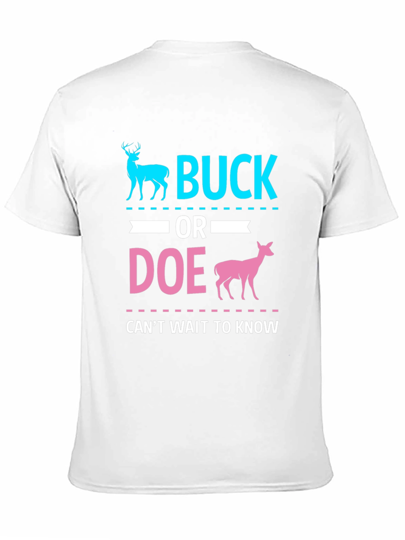 Buck or Doe Gender Reveal T-Shirt
