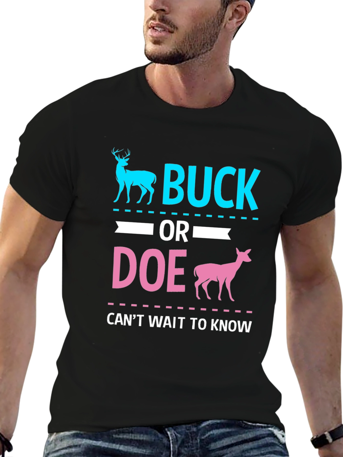 Buck or Doe Gender Reveal T-Shirt