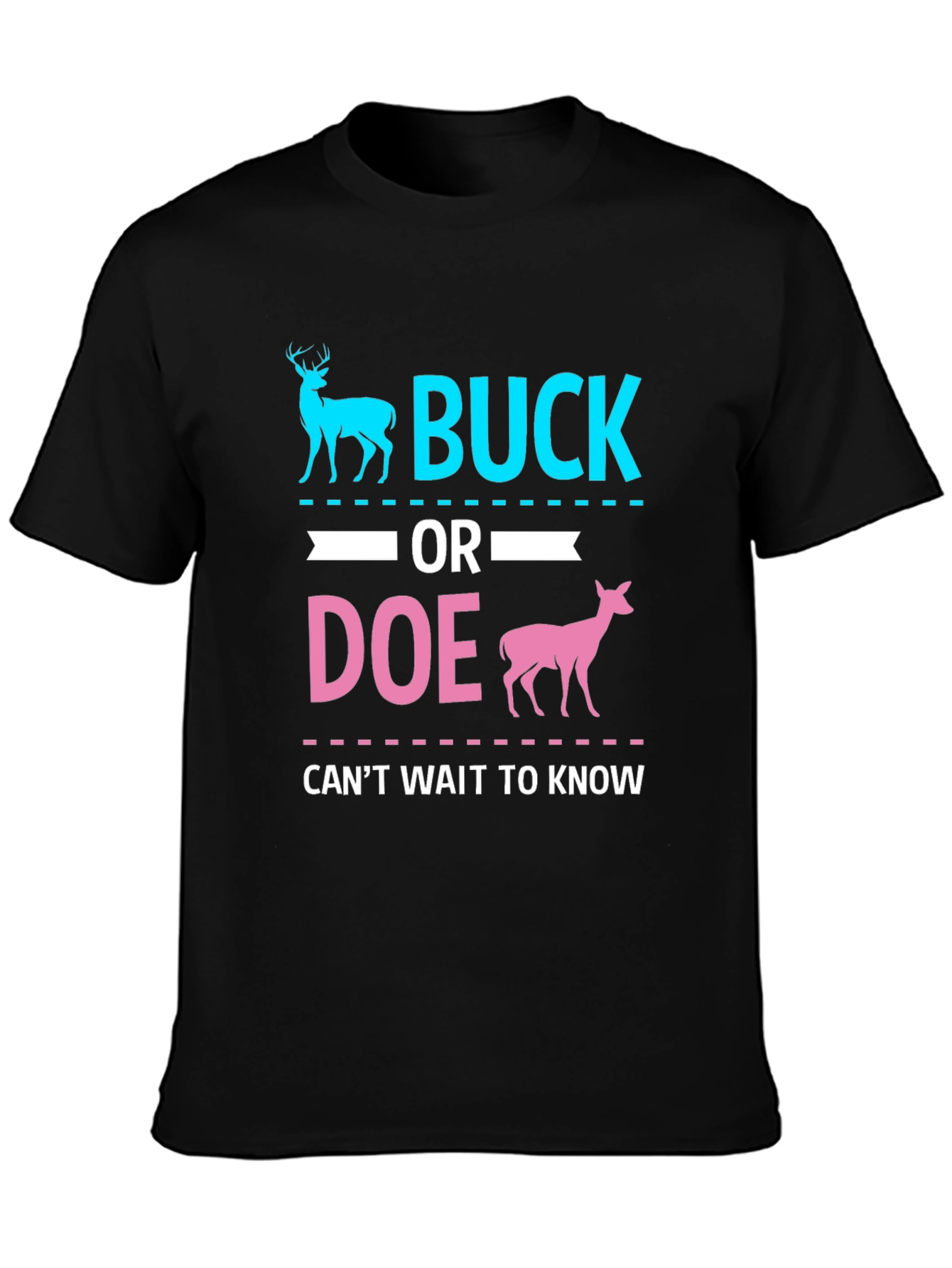 Buck or Doe Gender Reveal T-Shirt