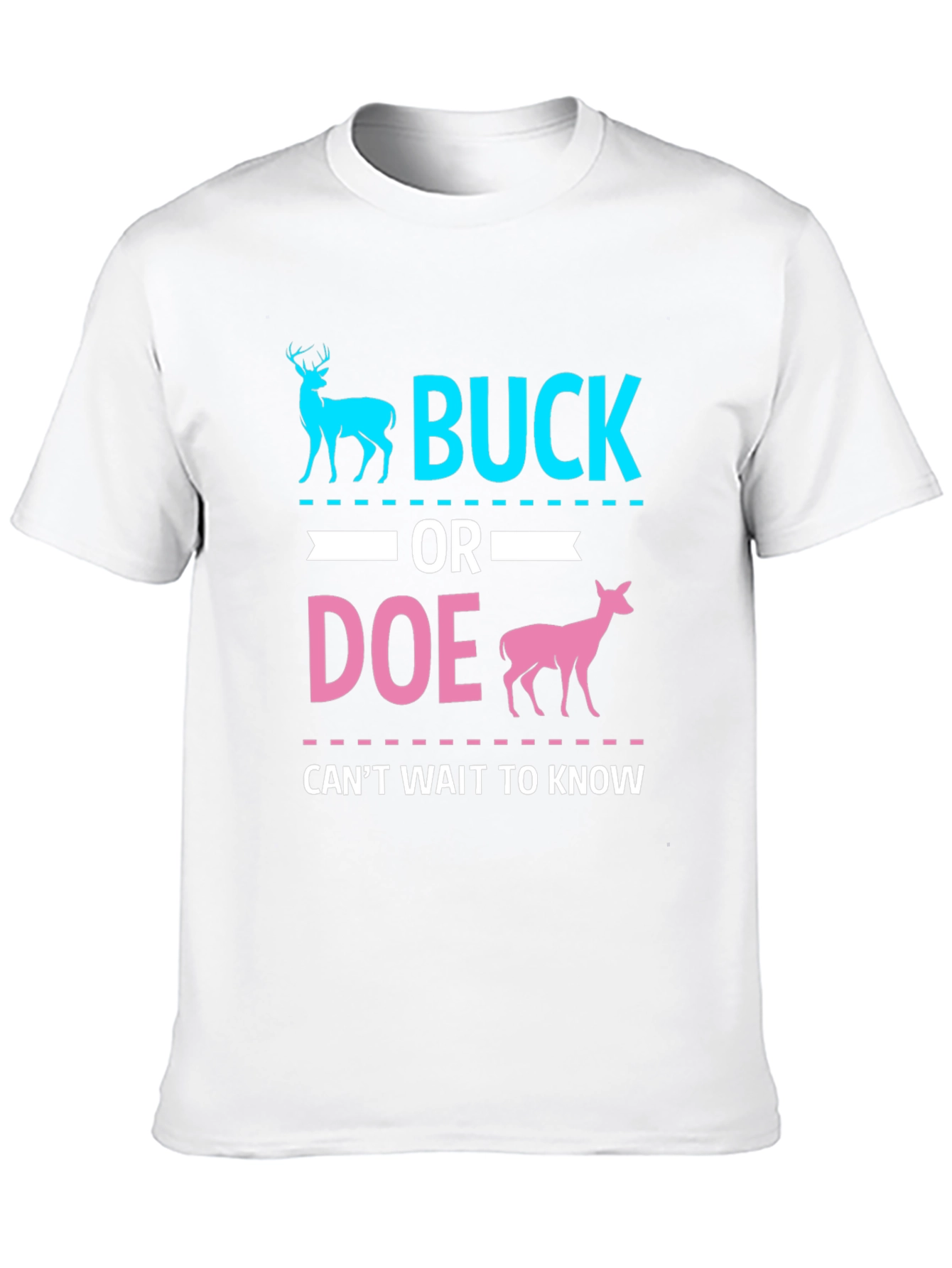 Buck or Doe Gender Reveal T-Shirt