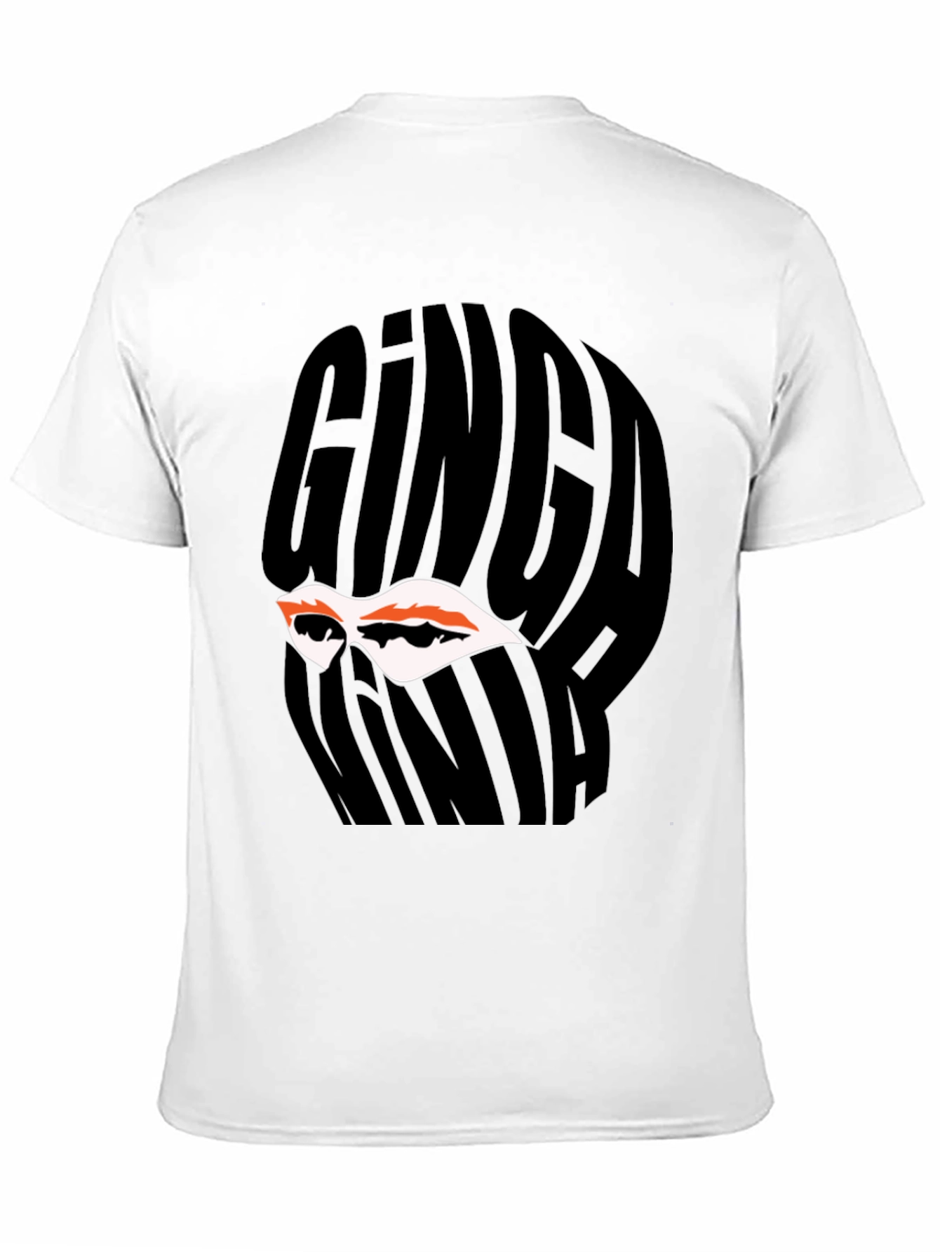 Ginga Ninja Graphic Tee - Black Cotton T-Shirt