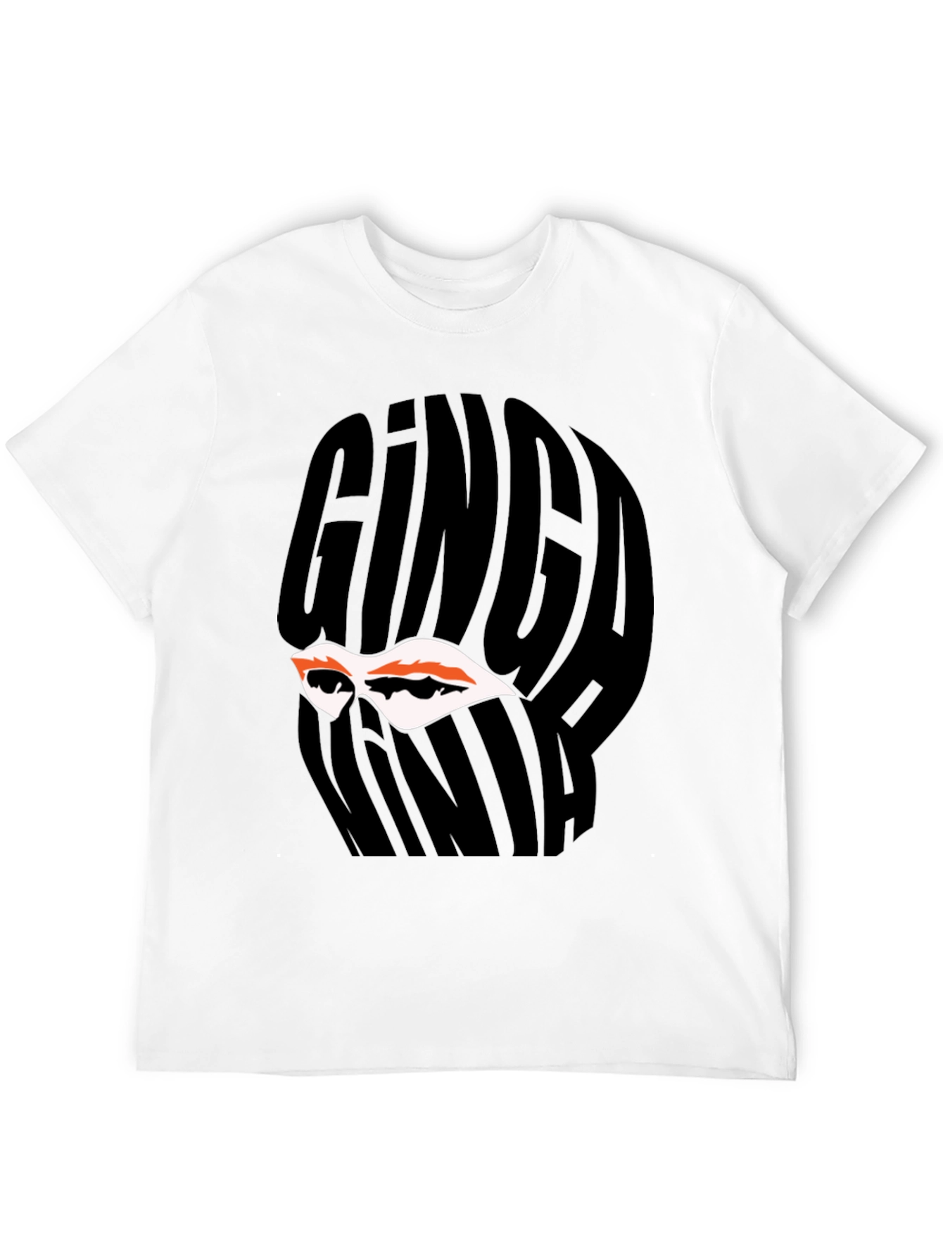Ginga Ninja Graphic Tee - Black Cotton T-Shirt