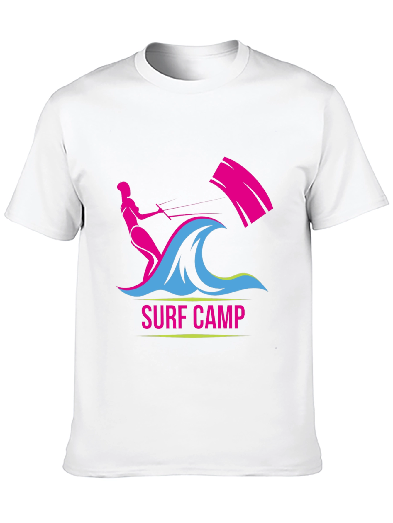 Surf Camp Graphic T-Shirt - Black