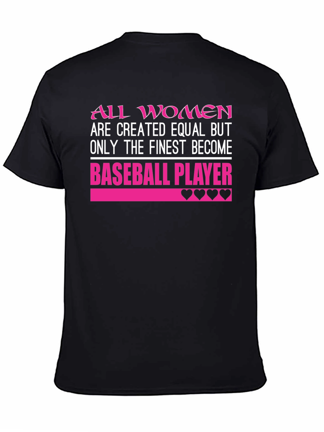 Finest Women Baseball Player T-Shirt