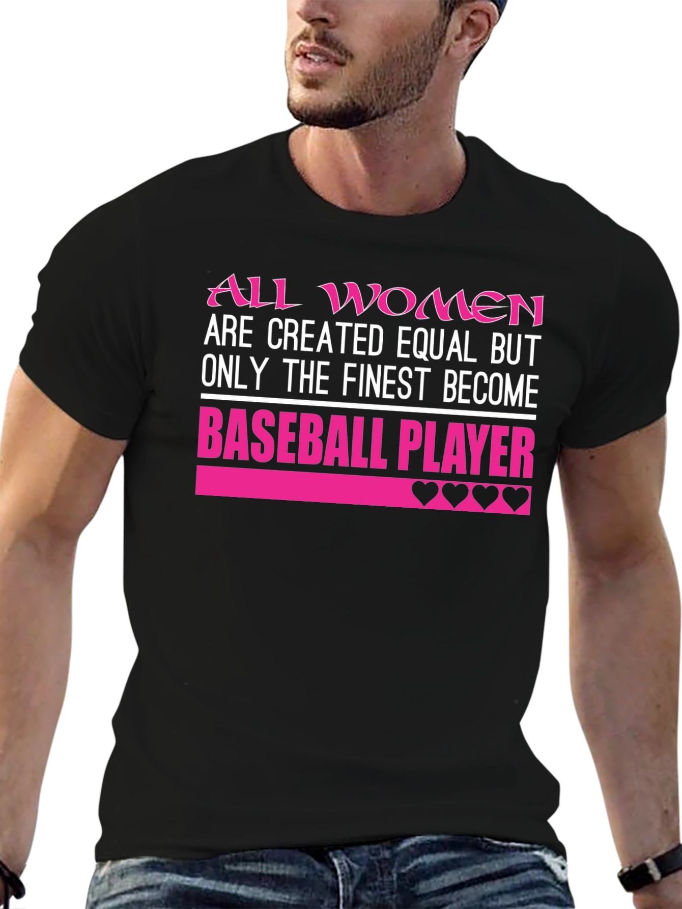 Finest Women Baseball Player T-Shirt