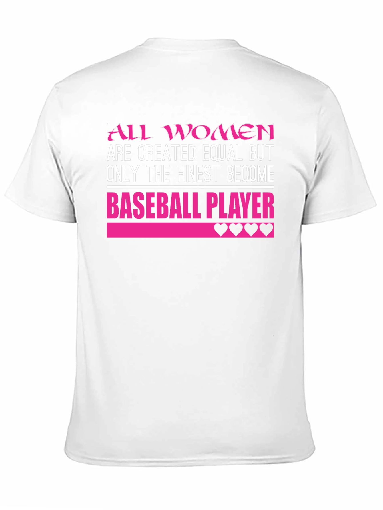 Finest Women Baseball Player T-Shirt
