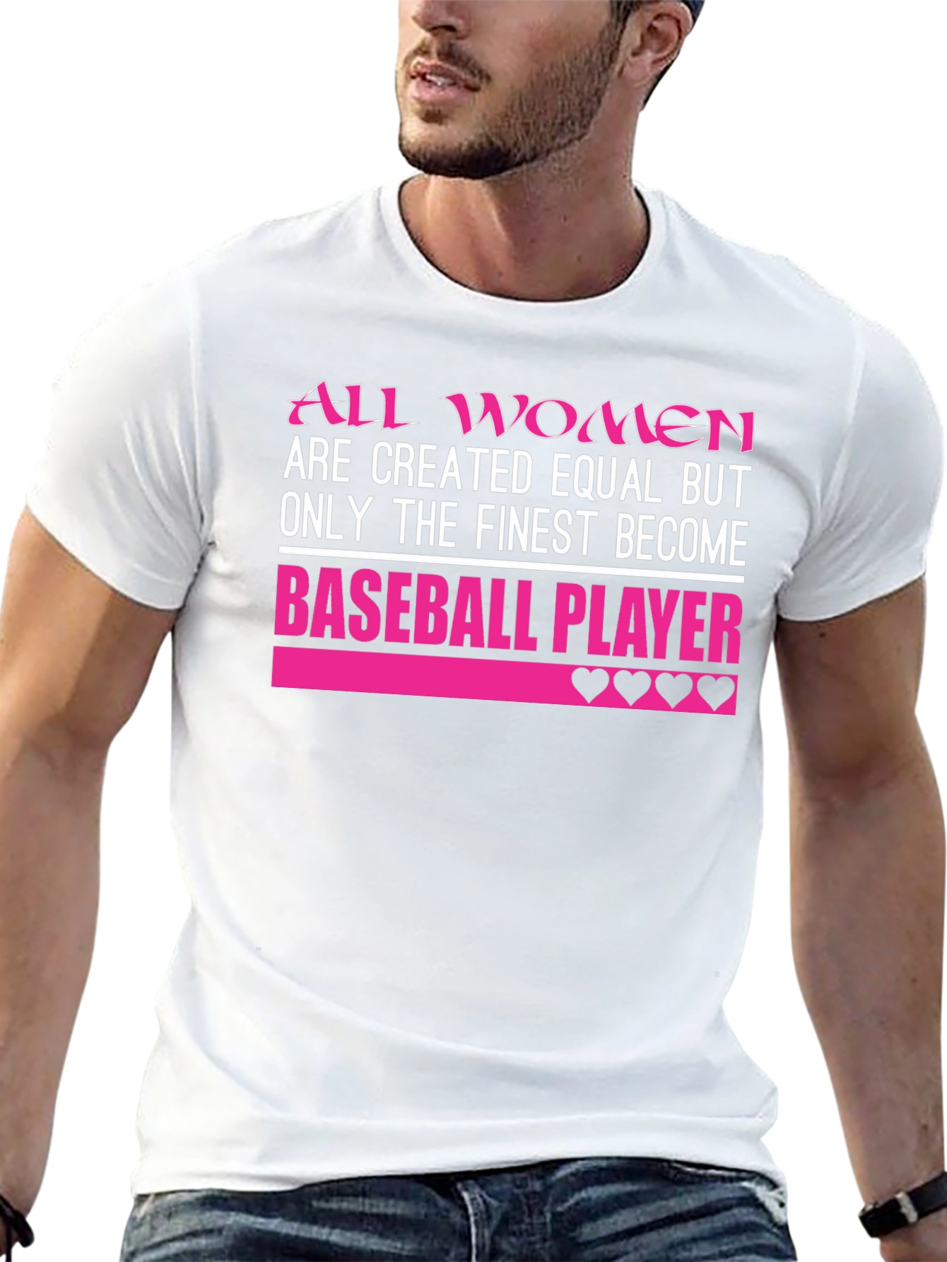 Finest Women Baseball Player T-Shirt