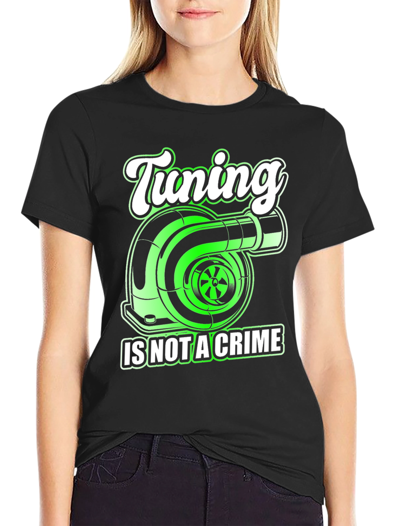 Tuning is Not a Crime Graphic Tee