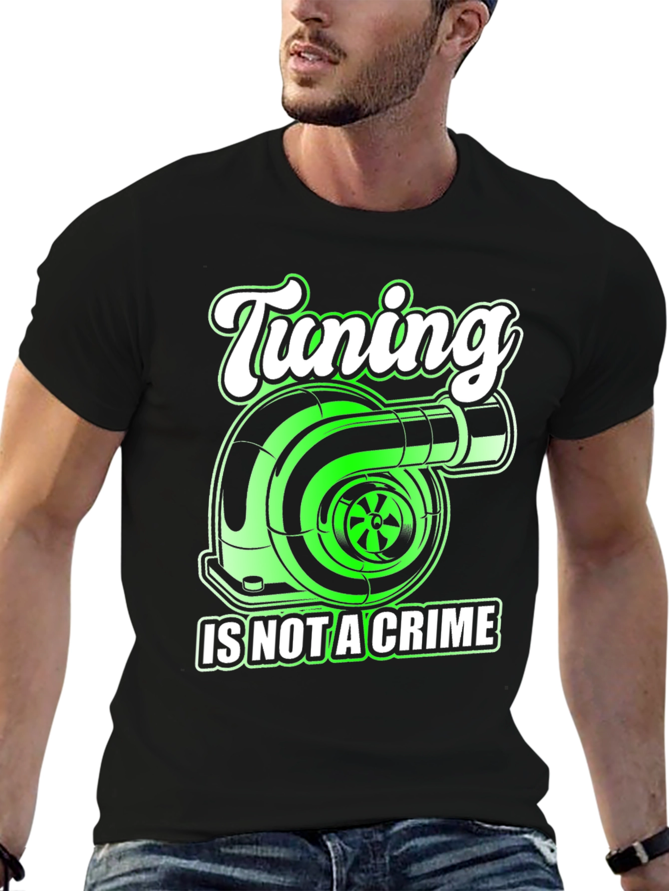 Tuning is Not a Crime Graphic Tee