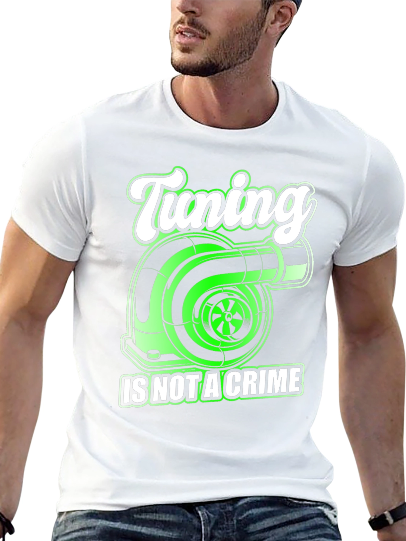 Tuning is Not a Crime Graphic Tee