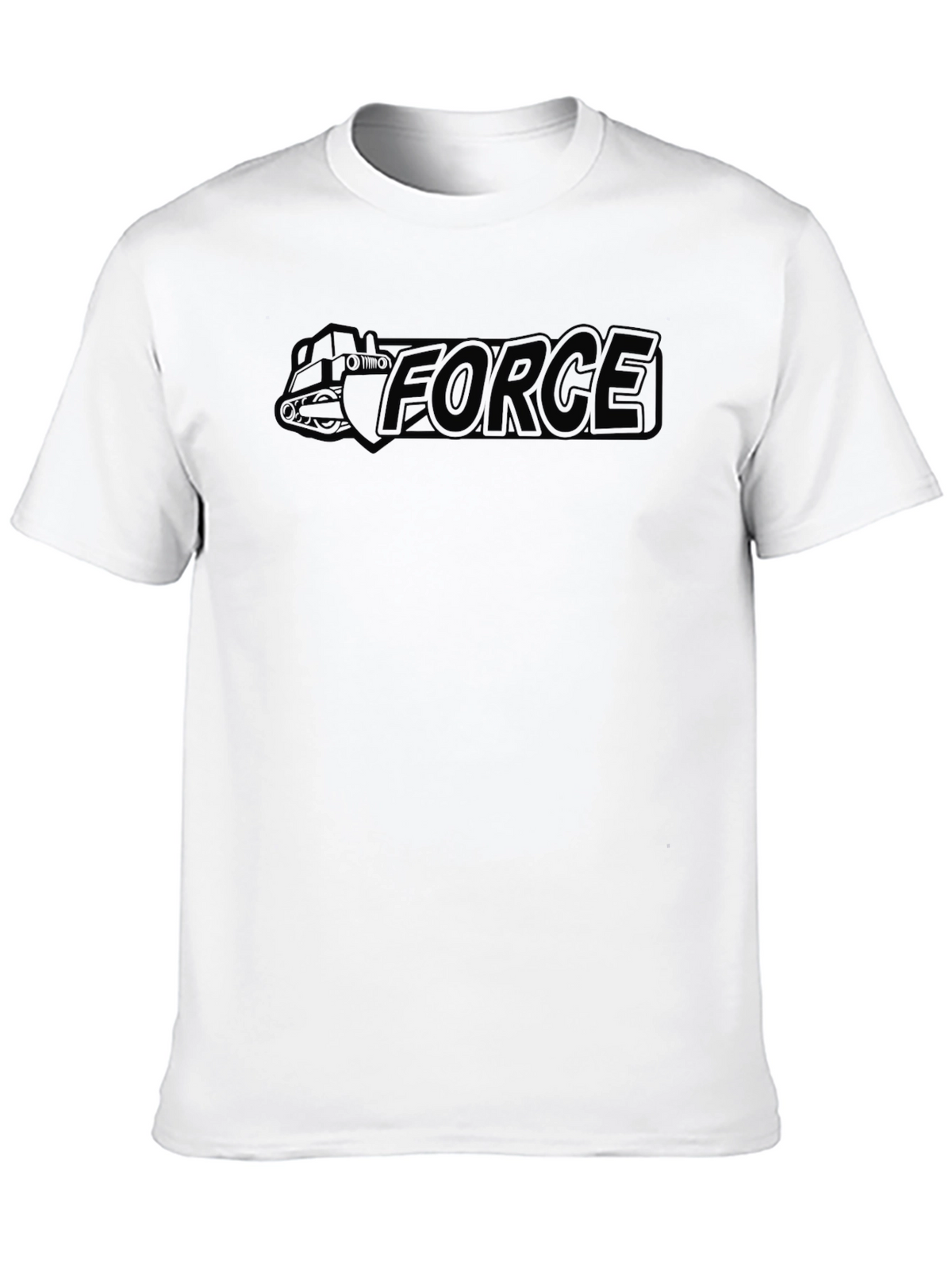 Black FORCE Graphic T-Shirt