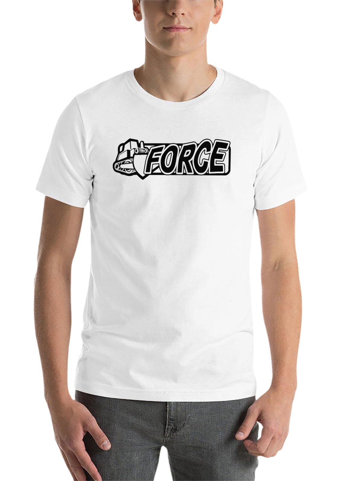 Black FORCE Graphic T-Shirt