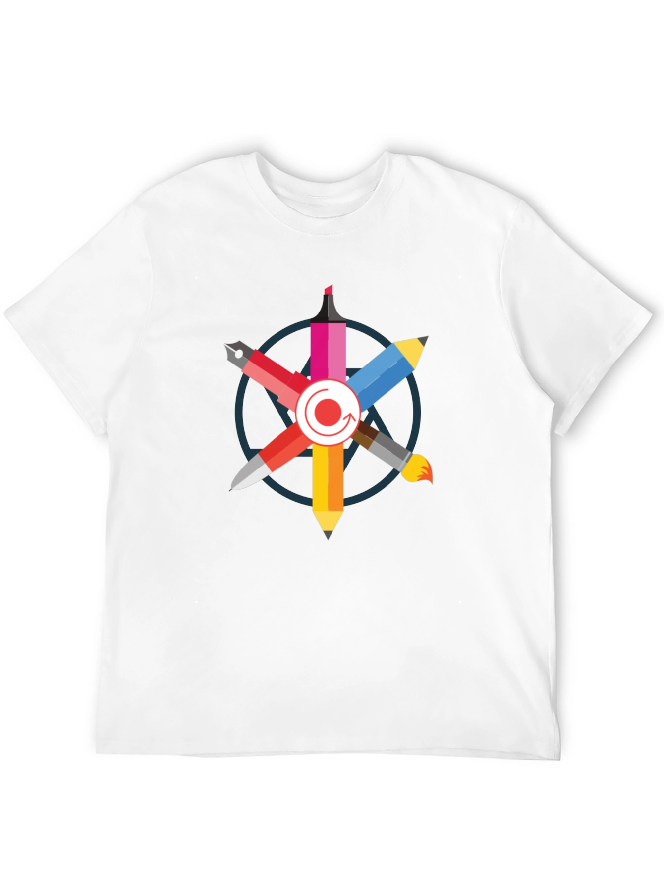 Creative Artists Palette T-Shirt - Black