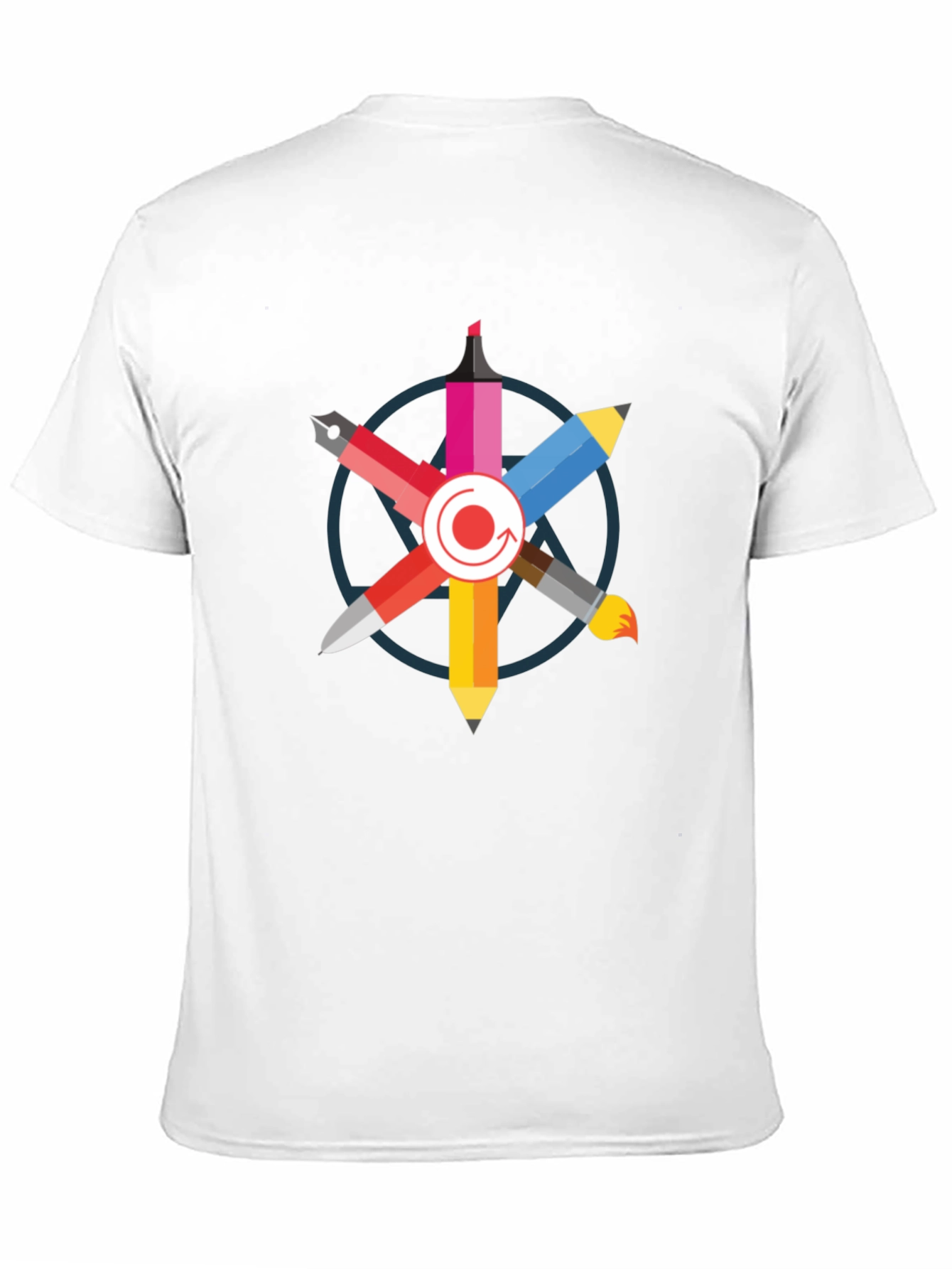 Creative Artists Palette T-Shirt - Black