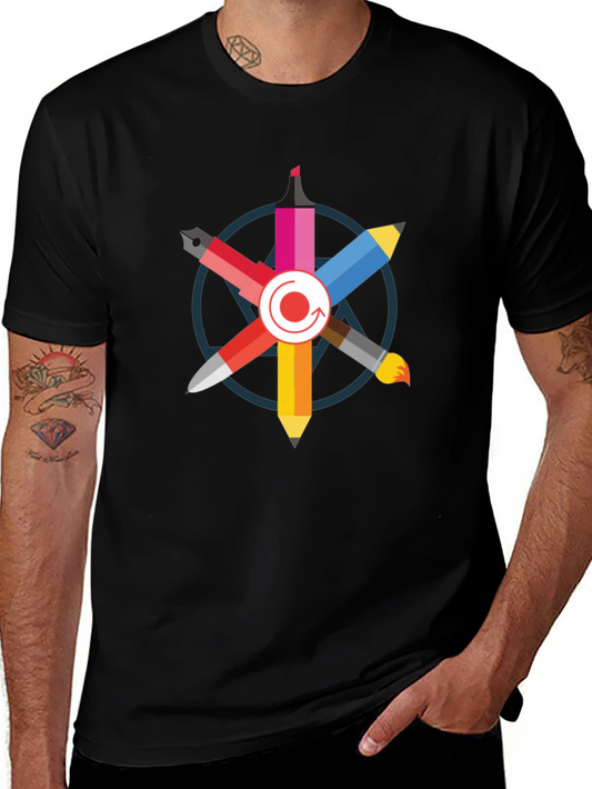 Creative Artists Palette T-Shirt - Black