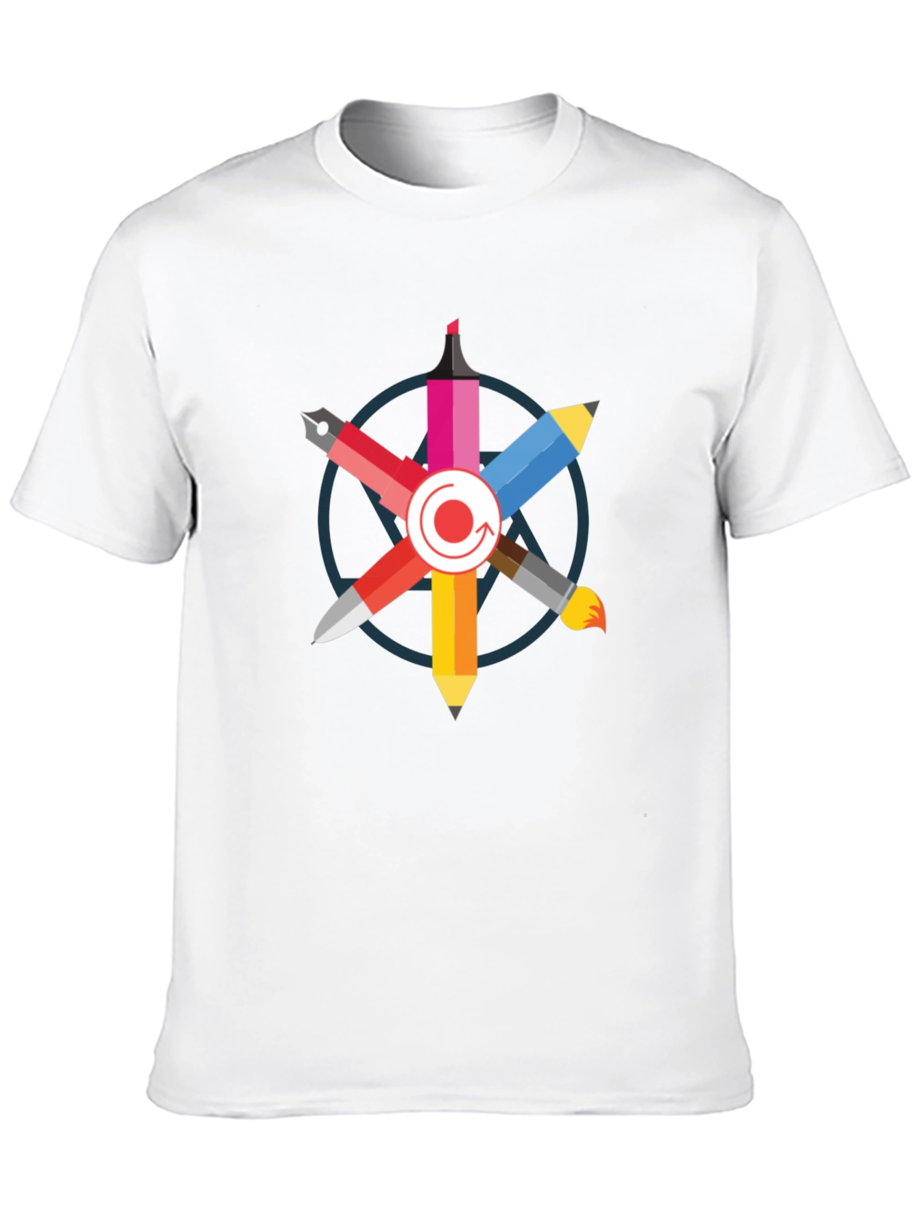 Creative Artists Palette T-Shirt - Black