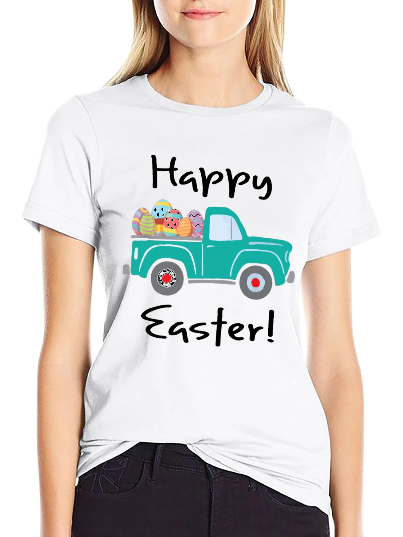 Happy Easter Truck T-Shirt