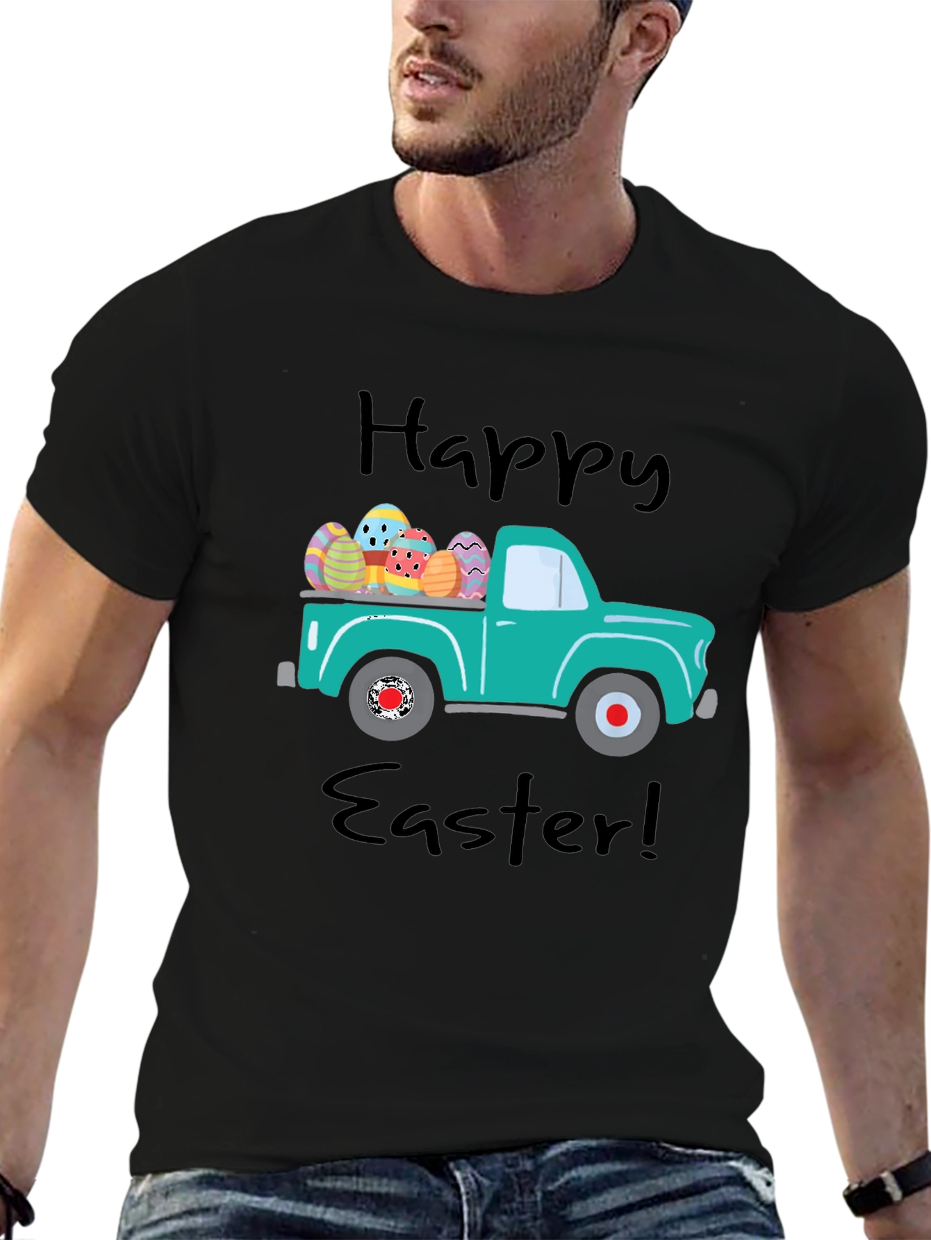 Happy Easter Truck T-Shirt