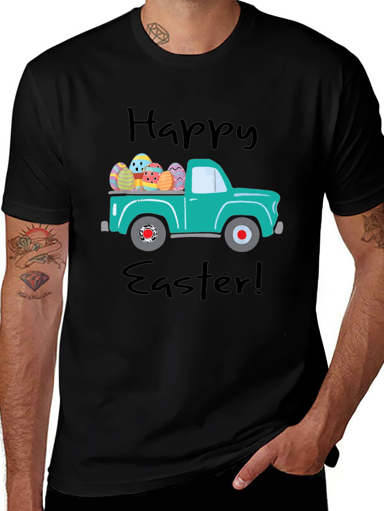 Happy Easter Truck T-Shirt