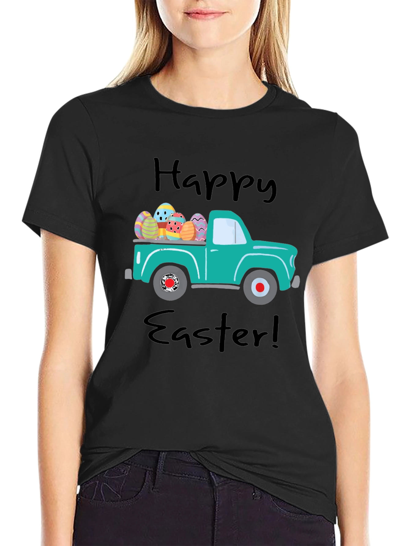 Happy Easter Truck T-Shirt