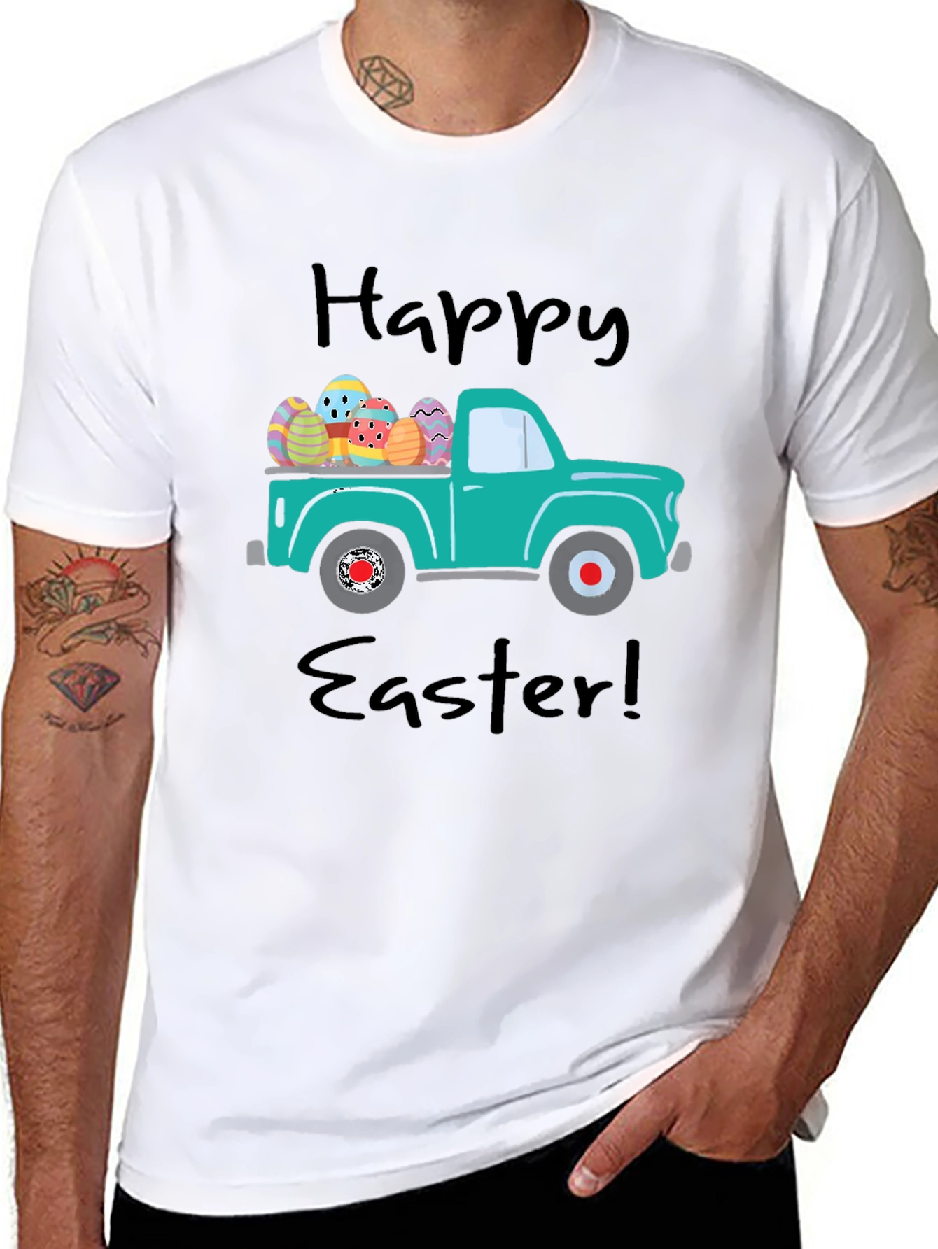 Happy Easter Truck T-Shirt