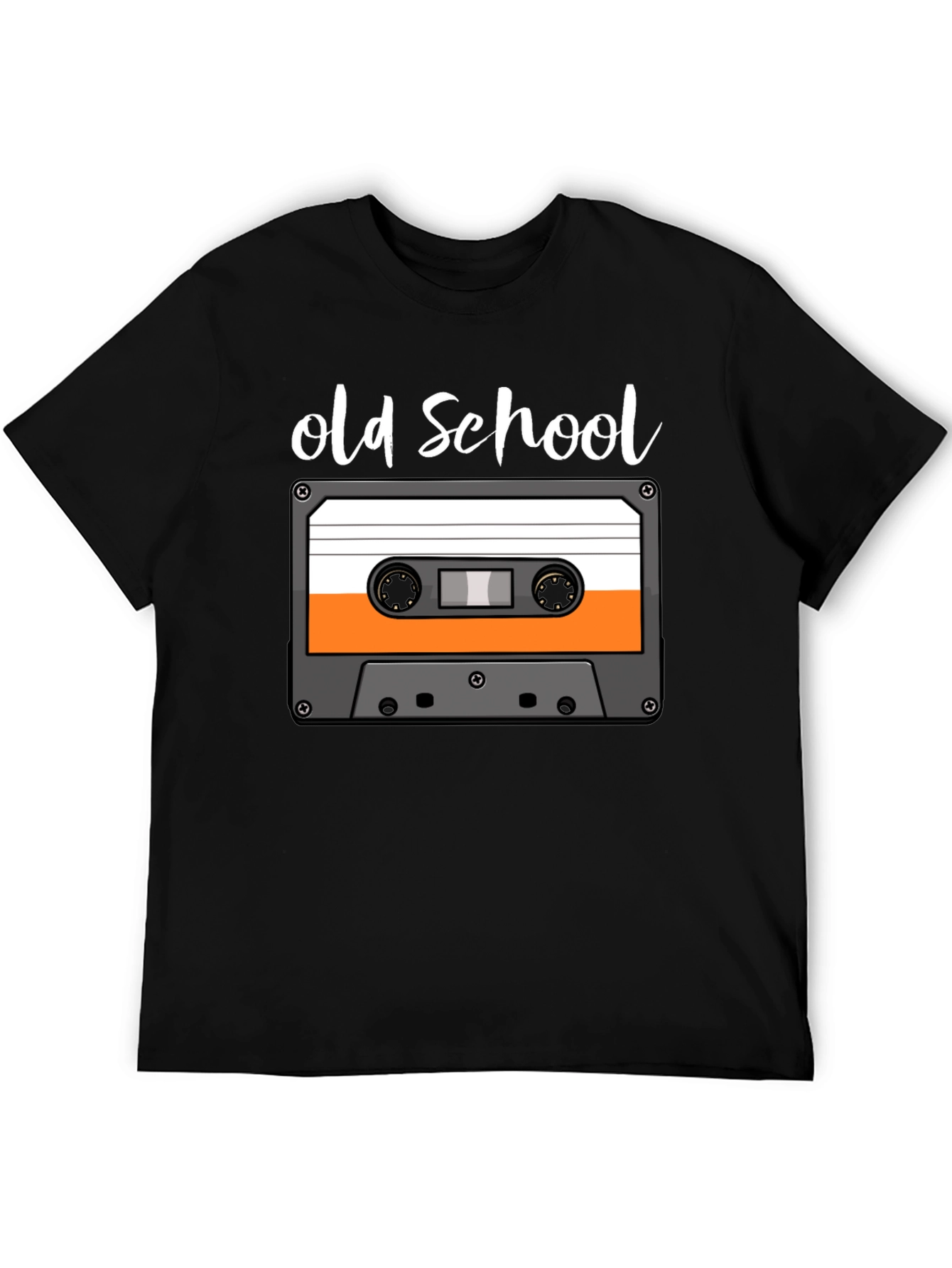 Old School Cassette Tape Graphic Tee