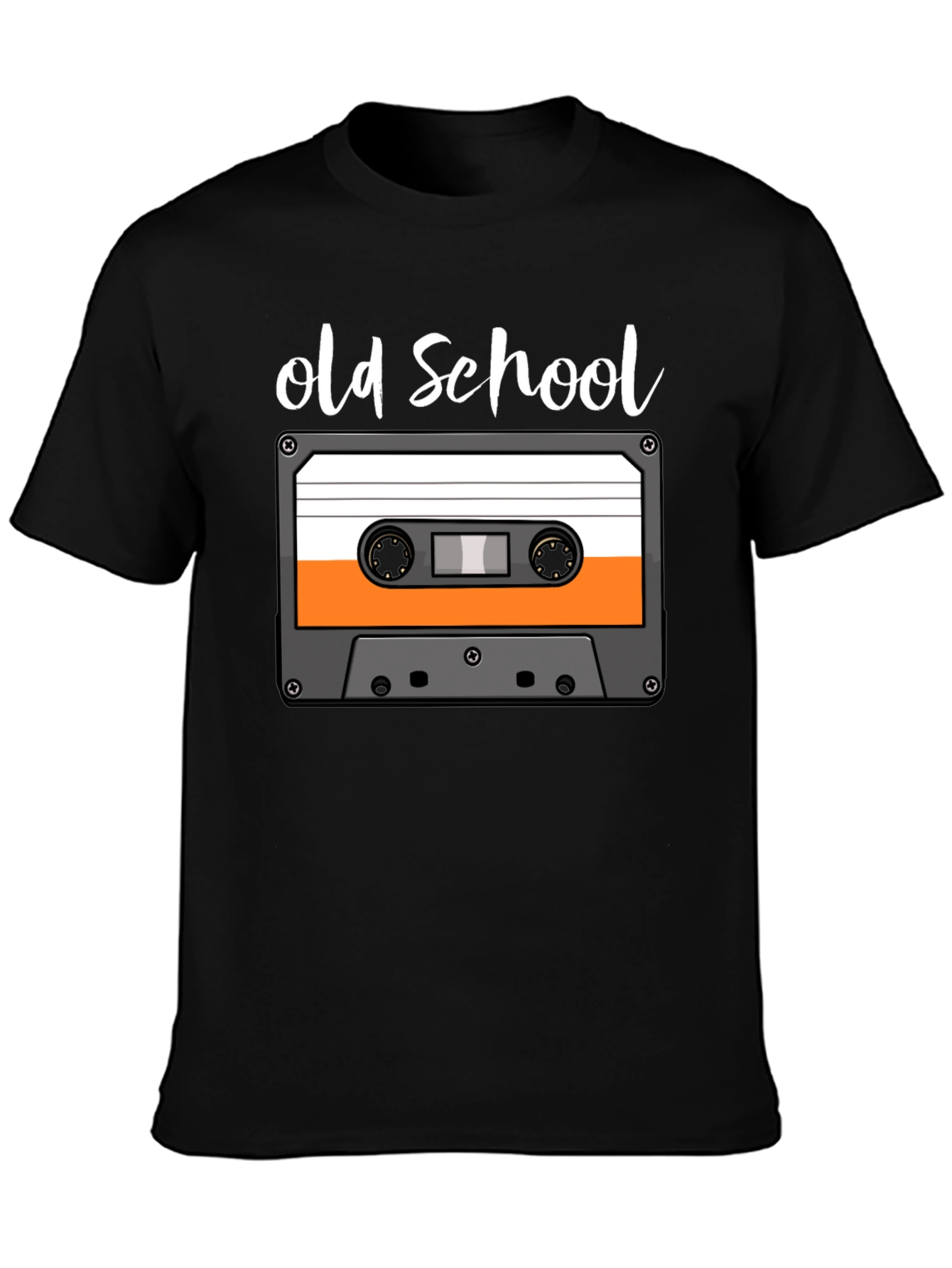 Old School Cassette Tape Graphic Tee