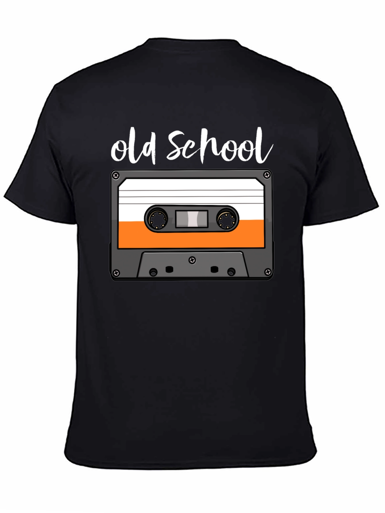 Old School Cassette Tape Graphic Tee