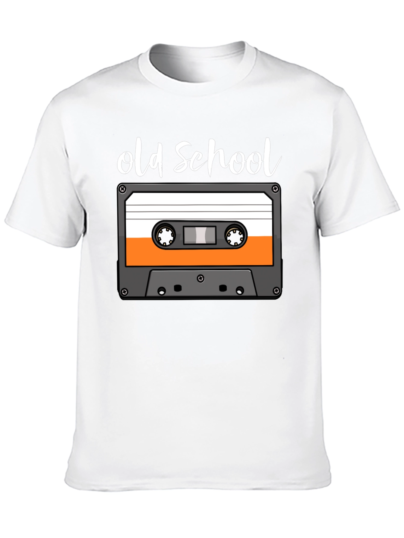 Old School Cassette Tape Graphic Tee