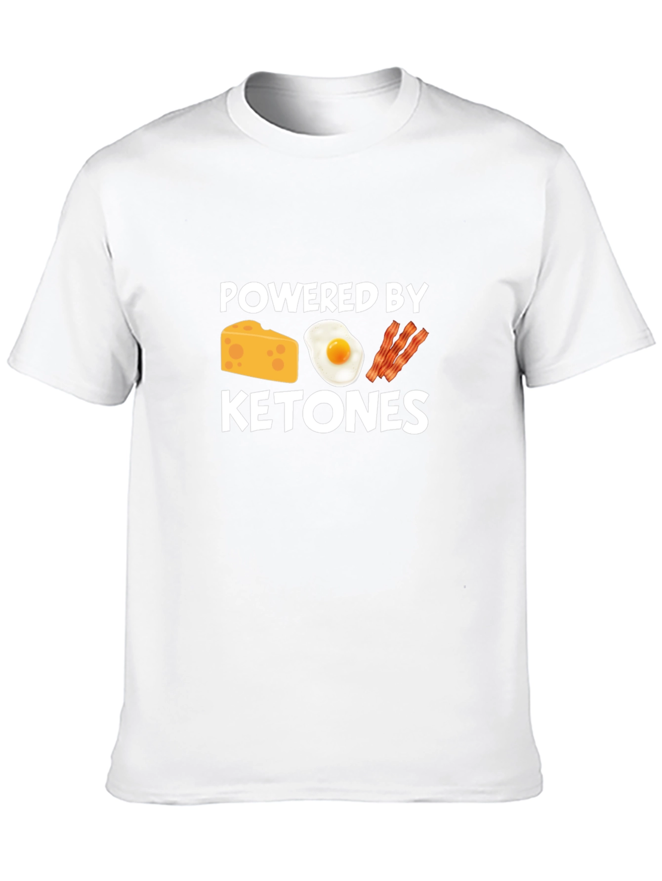 Powered By Ketones Black T-Shirt
