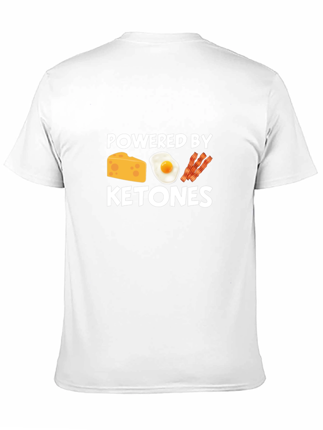 Powered By Ketones Black T-Shirt