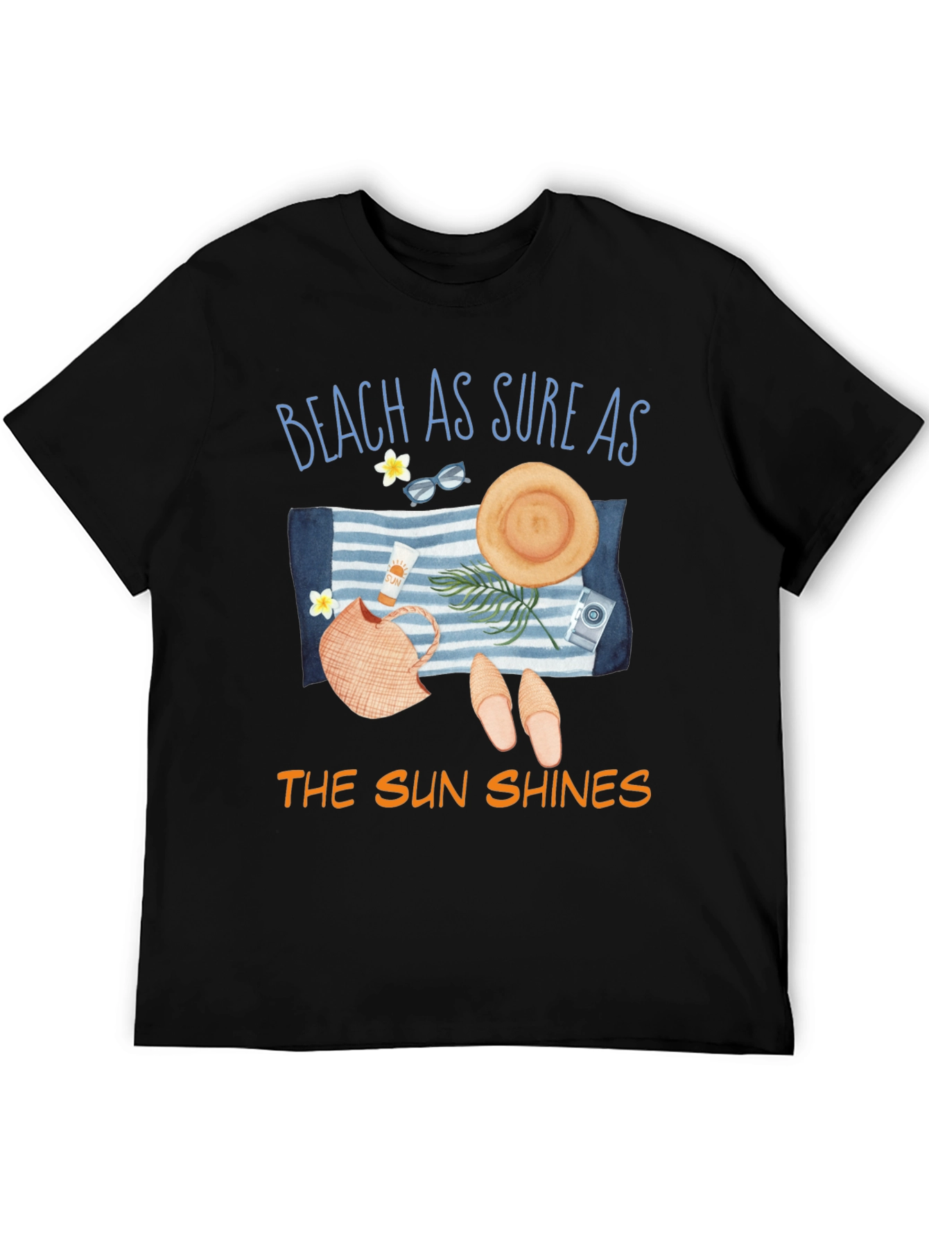 Beach As Sure As The Sun Shines Graphic T-Shirt