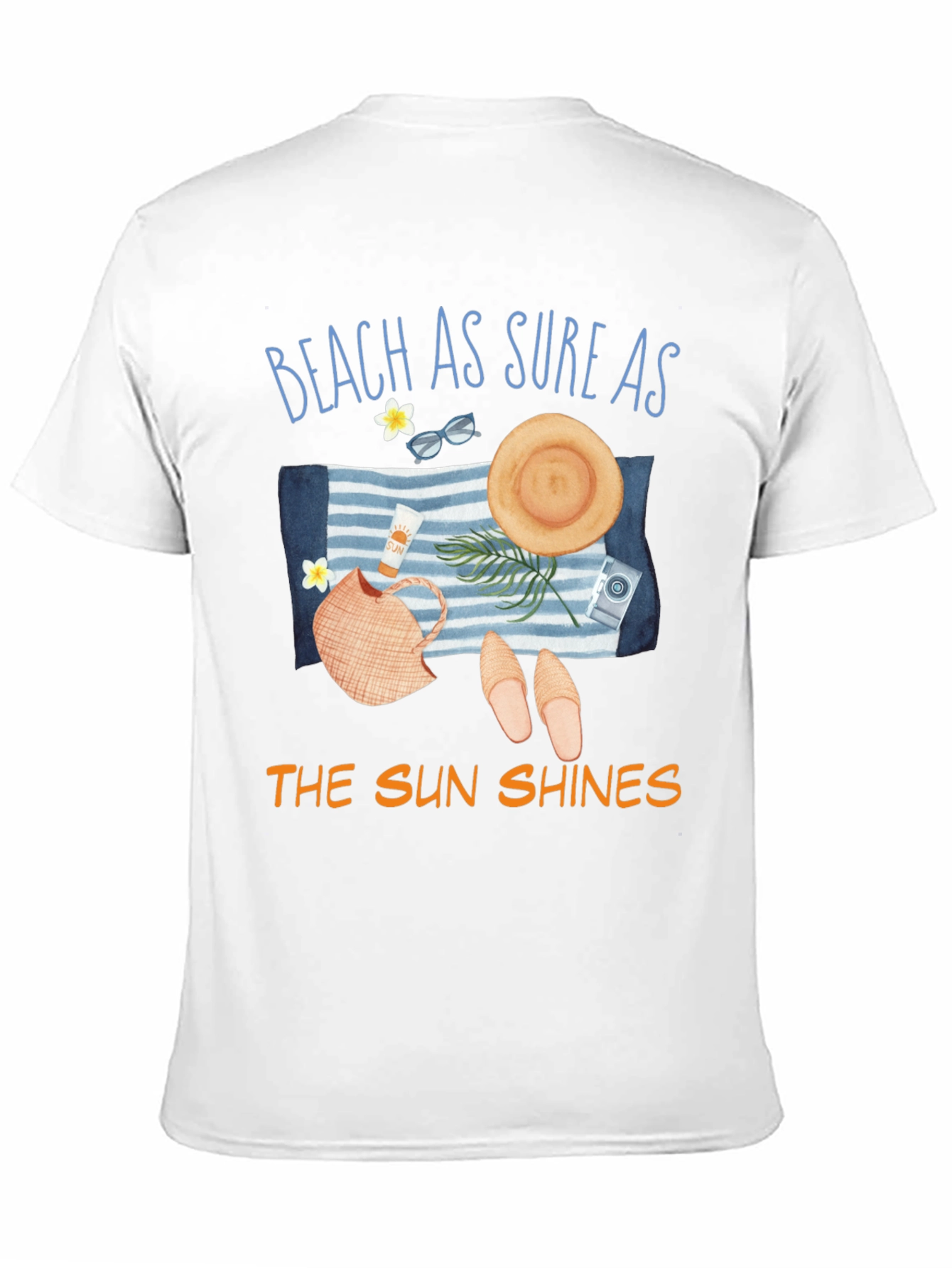 Beach As Sure As The Sun Shines Graphic T-Shirt