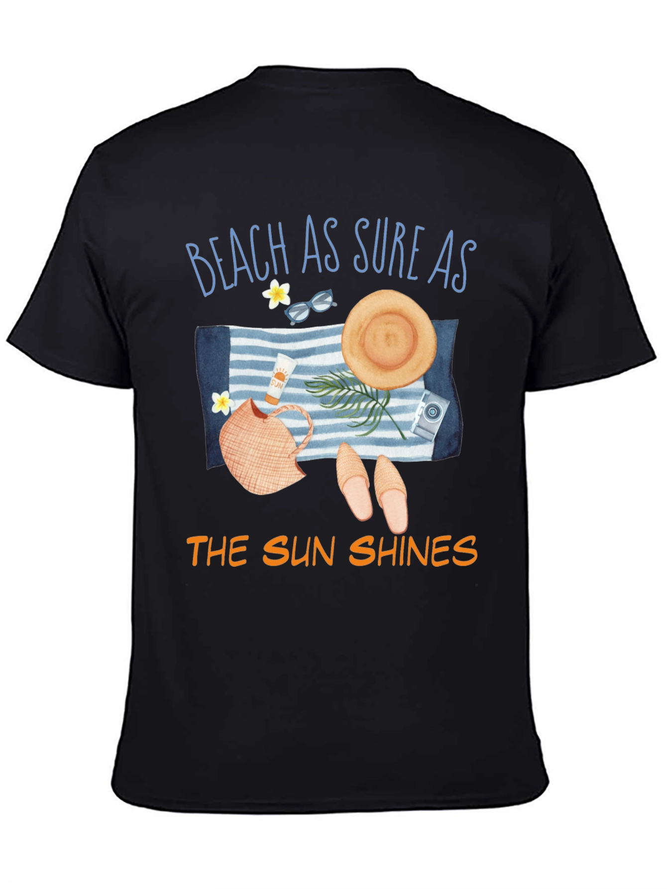 Beach As Sure As The Sun Shines Graphic T-Shirt